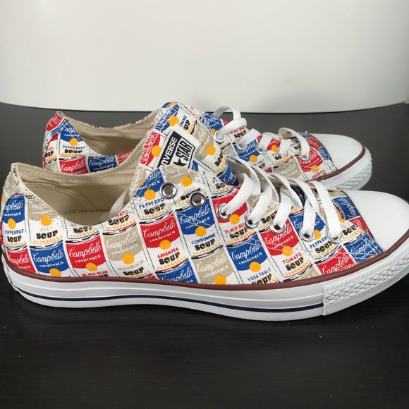 🛑SOLD🛑Converse CT Ox Campbell’s Soup Andy Warhol - Picture 4 of 8